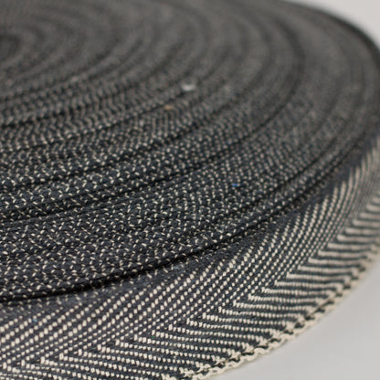 Cotton twill tape heringbone - Tuftingshop