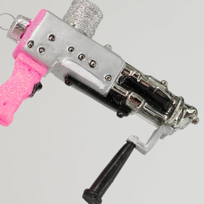 Adorable Tufting Gun Glass Christmas Ornament - Tuftingshop