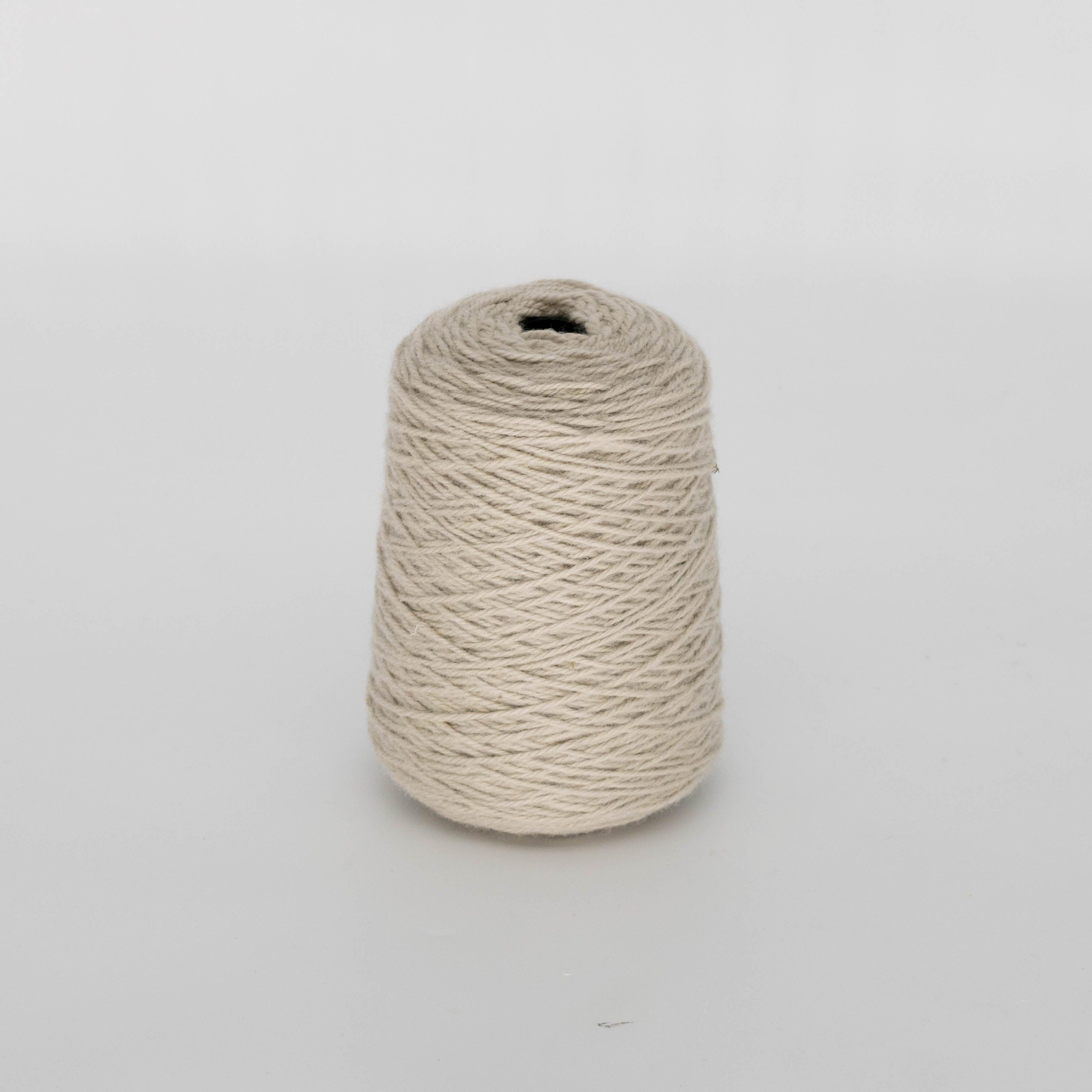 Silk grey 100% Wool Tufting Yarn On Cone (AD10) - Tuftingshop