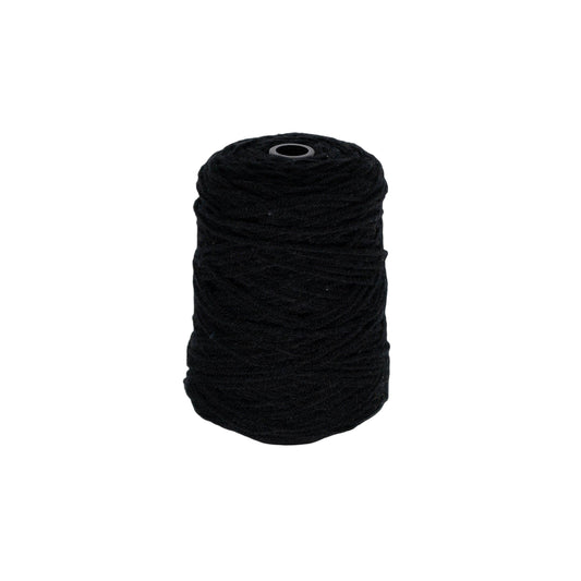 Black Acrylic Yarn 3/4.2NM 320 gram - Tuftingshop