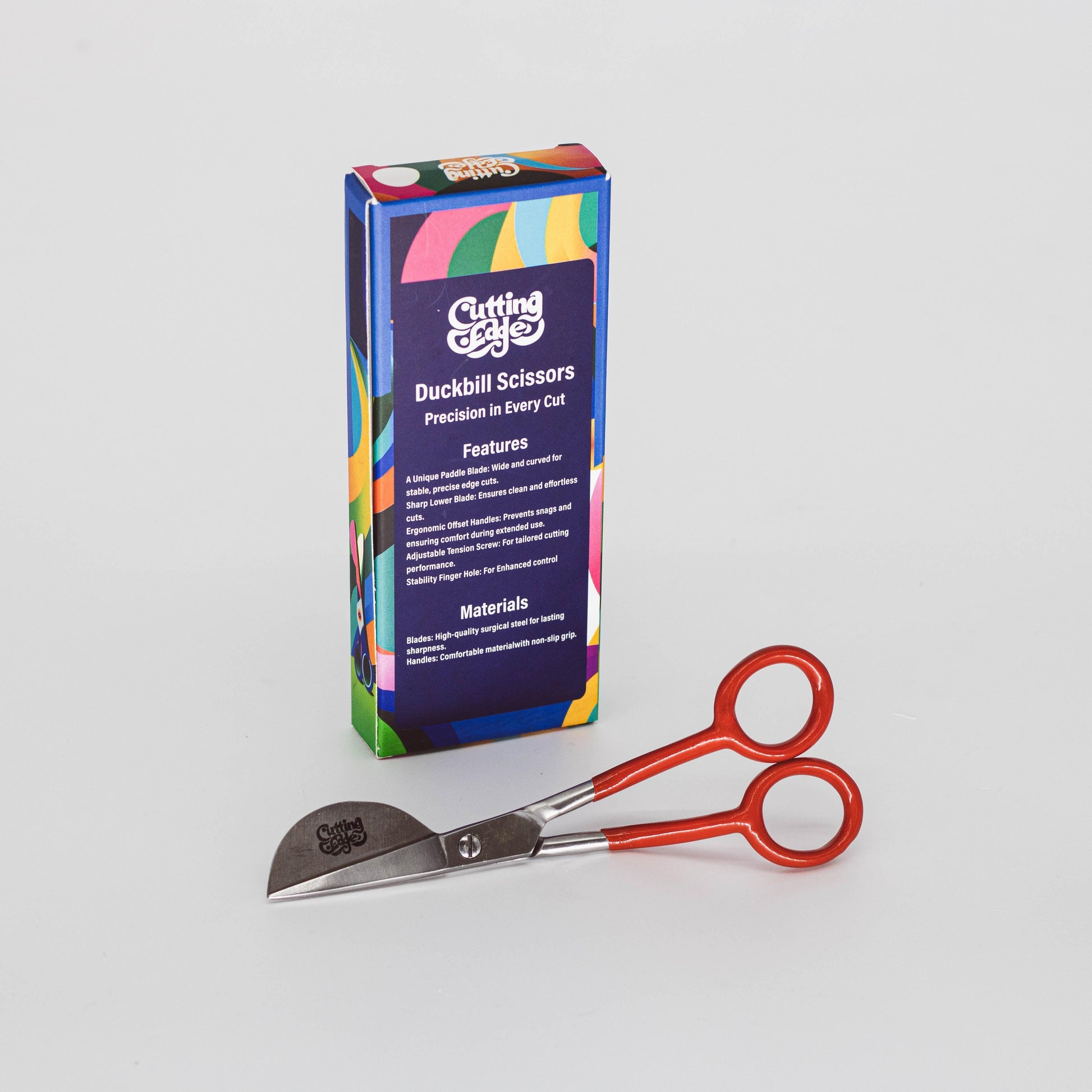 Duckbill scissors for cutting and trimming - Tuftingshop