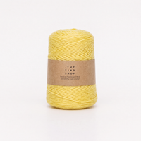 Illuminating Yellow (447) - 100% Wool Tufting Yarn, 500 g Cone
