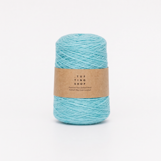Light Blue (ARS3F15) - 100% Wool Tufting Yarn, 500 g Cone