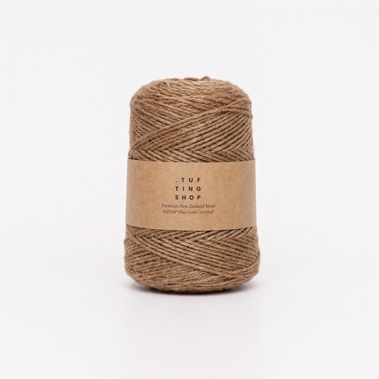 Mocha Mousse (4L11) - 100% Wool Tufting Yarn, 500 g Cone