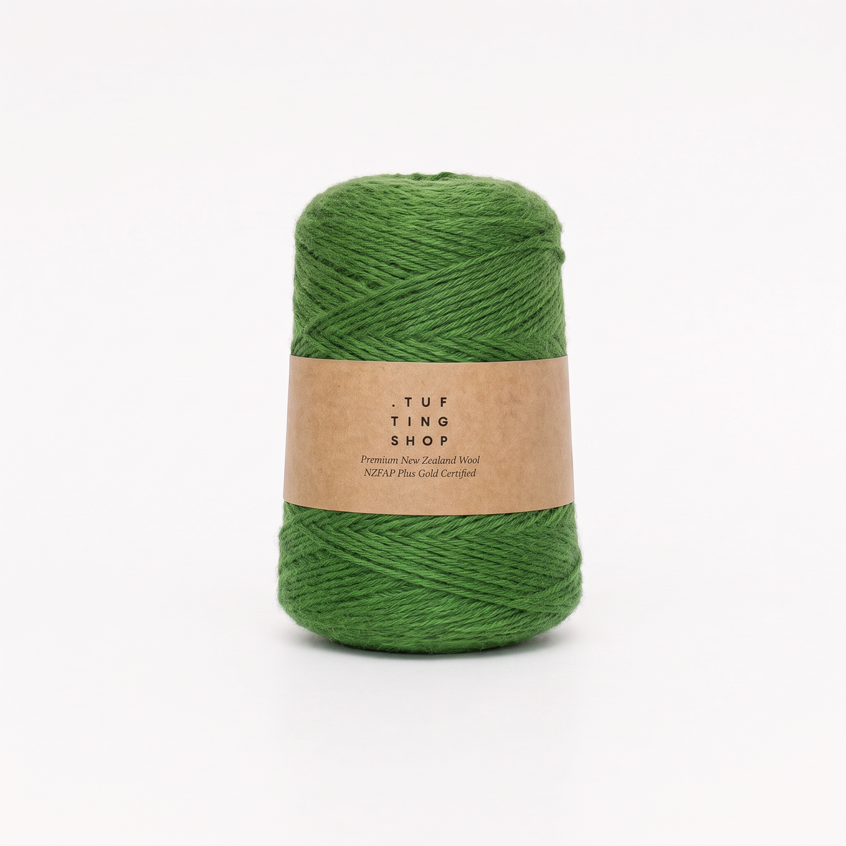 Moss Green (1I06) - 100% Wool Tufting Yarn, 500 g Cone