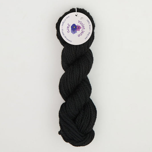 Oxford Violet Jane Bulky Rug Yarn - 20501 Black