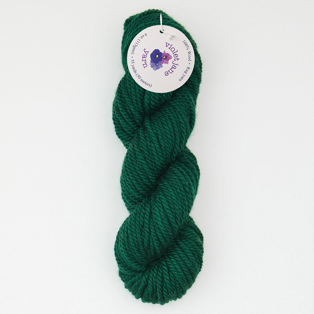 Oxford Violet Jane Bulky Rug Yarn - 20540 Sp. Leaf