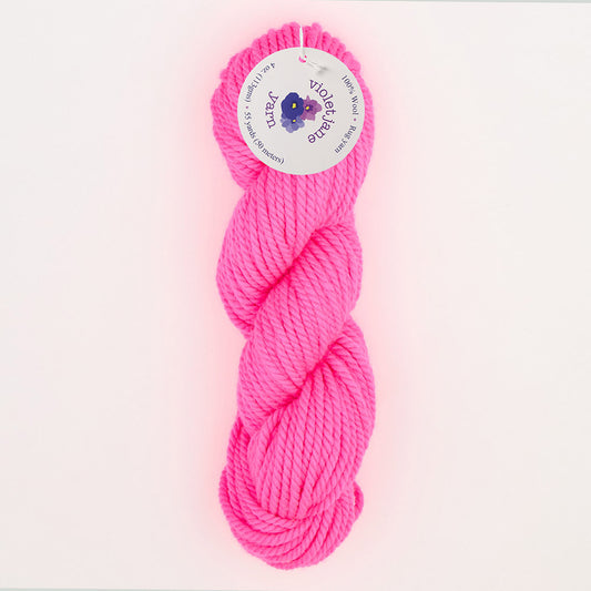 Oxford Violet Jane Bulky Rug Yarn - 20604 Party Pink