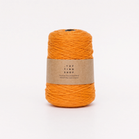 Orange (313) - 100% Wool Tufting Yarn, 500 g Cone