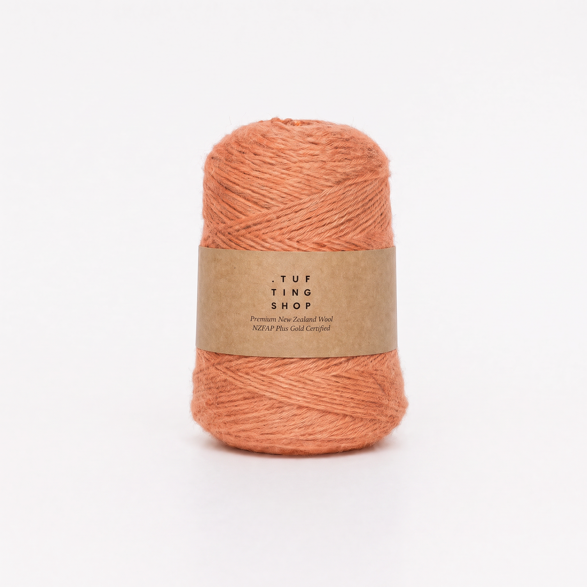 Peach Fuzz Color of the Year 2024 (2024C) - 100% Wool Tufting Yarn, 500 g Cone