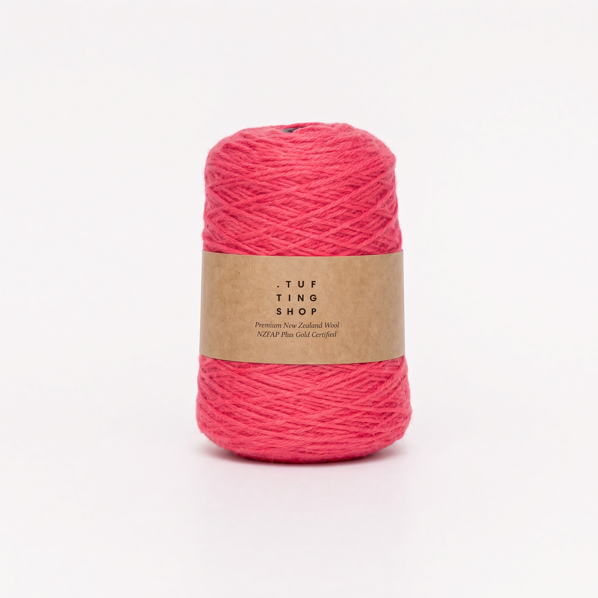 Strawberry (4E08) - 100% Wool Tufting Yarn, 500 g Cone