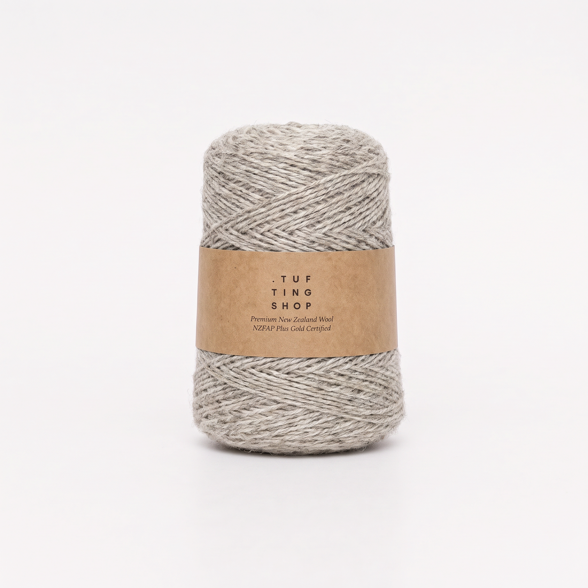 Undyed Light - 100% Wool Tufting Yarn, 500 g Cone