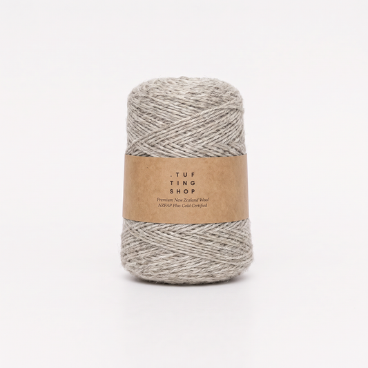 Undyed Light - 100% Wool Tufting Yarn, 500 g Cone