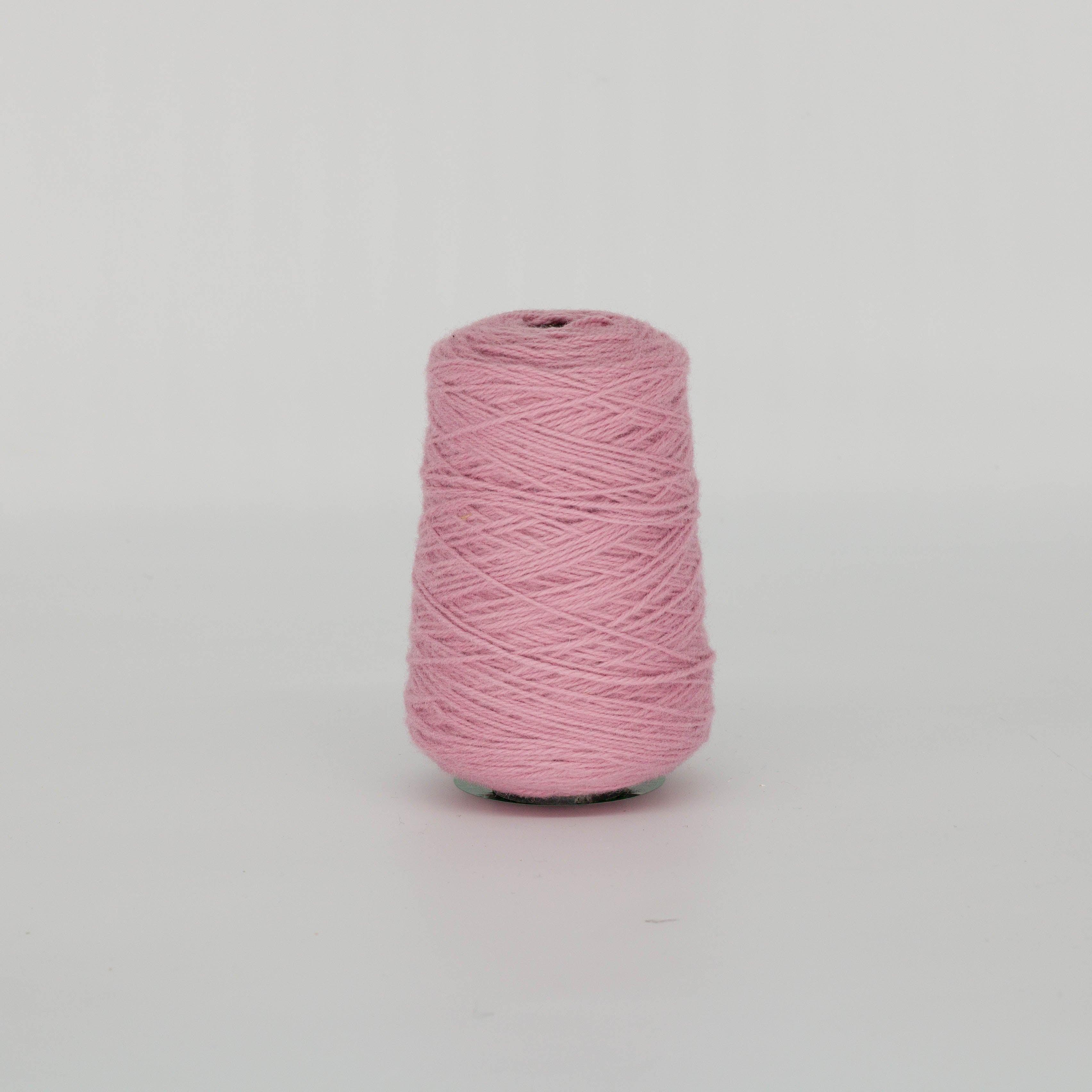 Amaranth pink 100% Wool Rug Yarn On Cones (517) - Tuftingshop