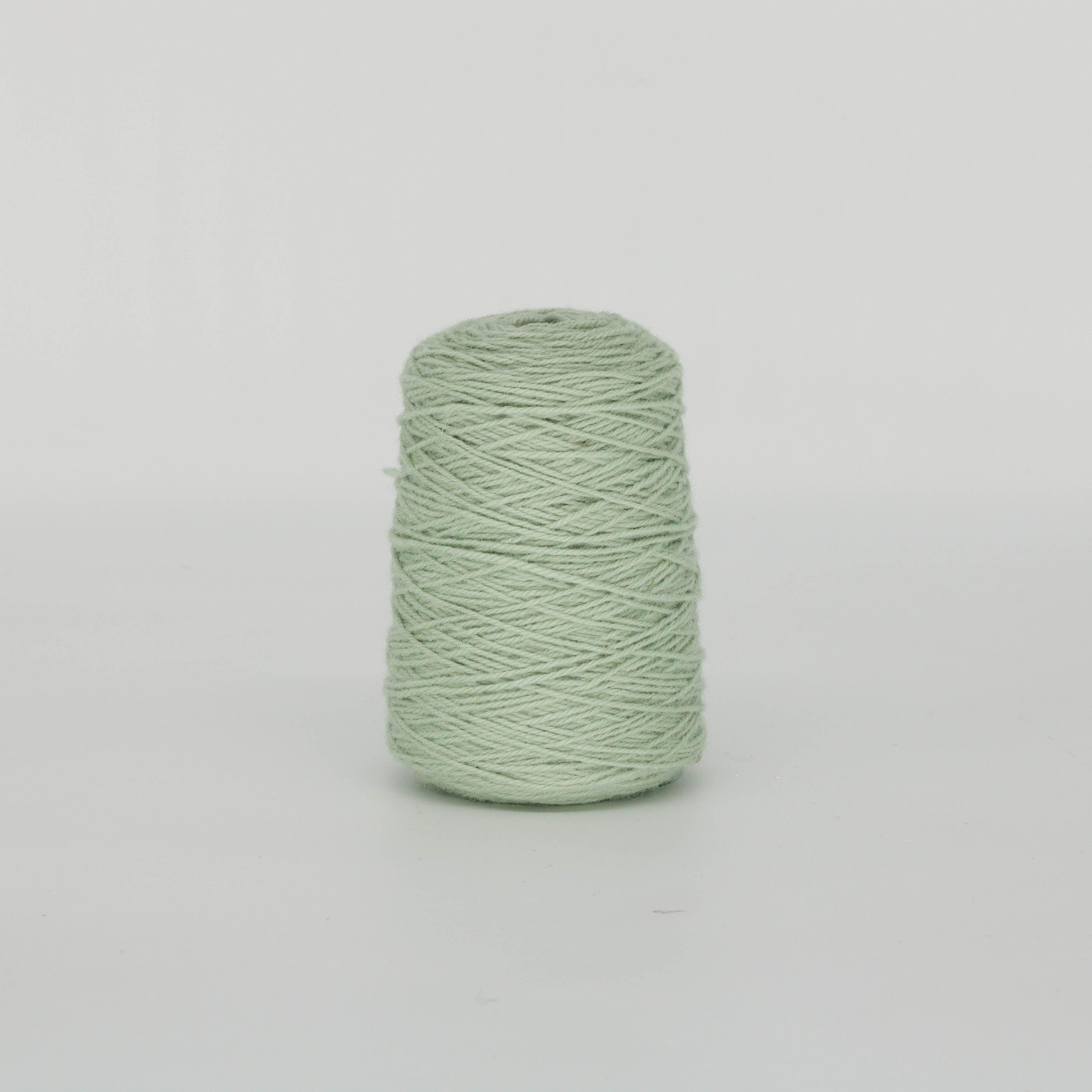 Green Ash 100% Wool Tufting Yarn On Cone (209) - Tuftingshop