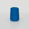 Cobalt Blue 100% Wool Tufting Yarn On Cone (3B15) - Tuftingshop