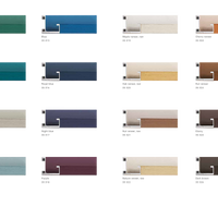 Aangepaste Aluminium Display Frames voor Ge tuftte Wandkleden