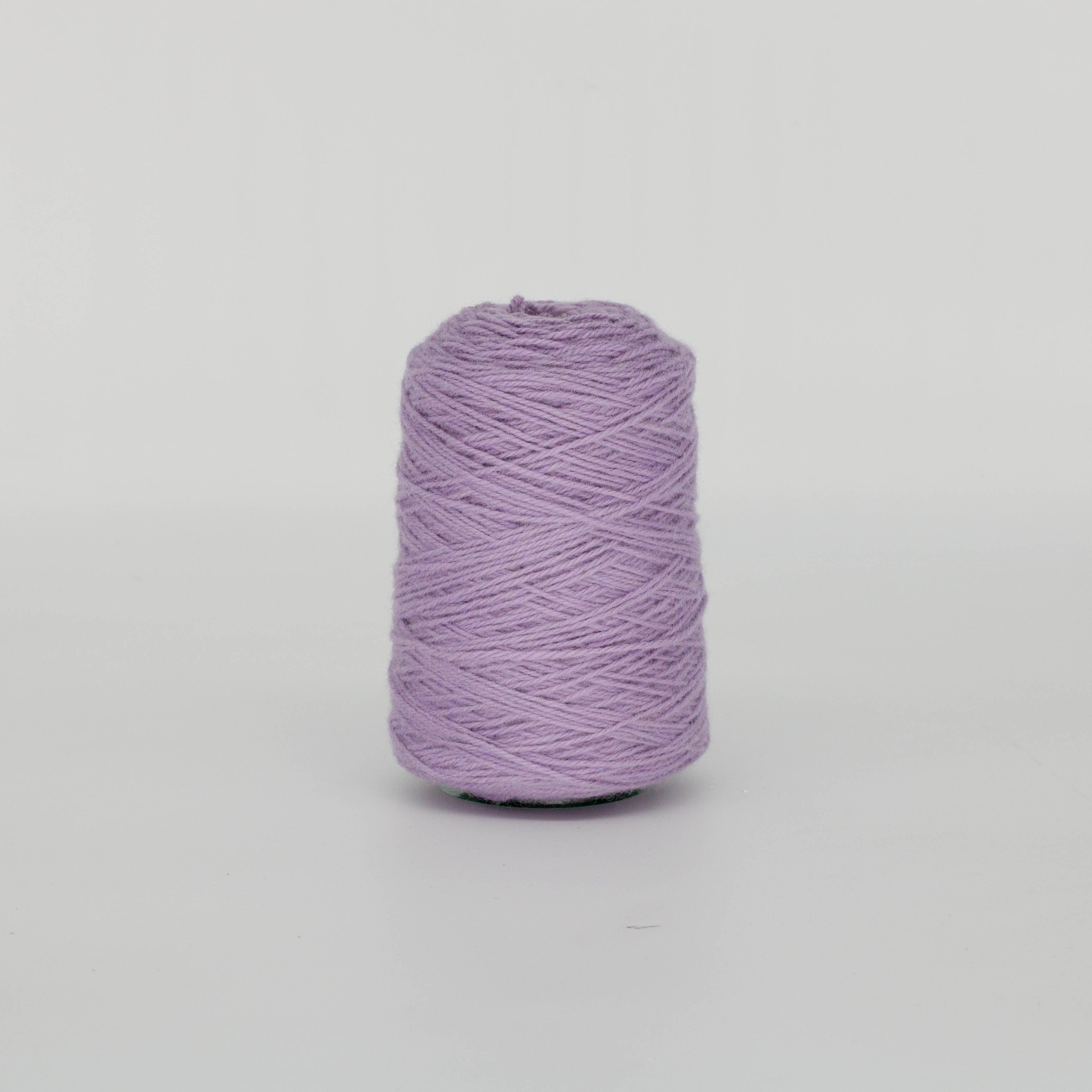 Lavender 100% Wool Tufting Yarn On Cone (597) - Tuftingshop