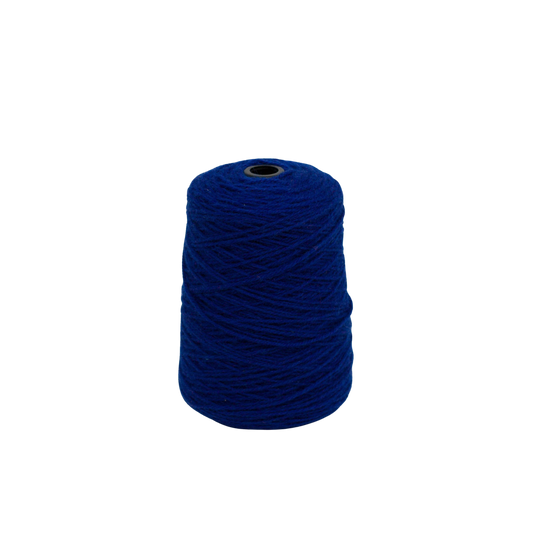 Royal indigo 100% Wool Tufting Yarn On Cone (2j10) - Tuftingshop