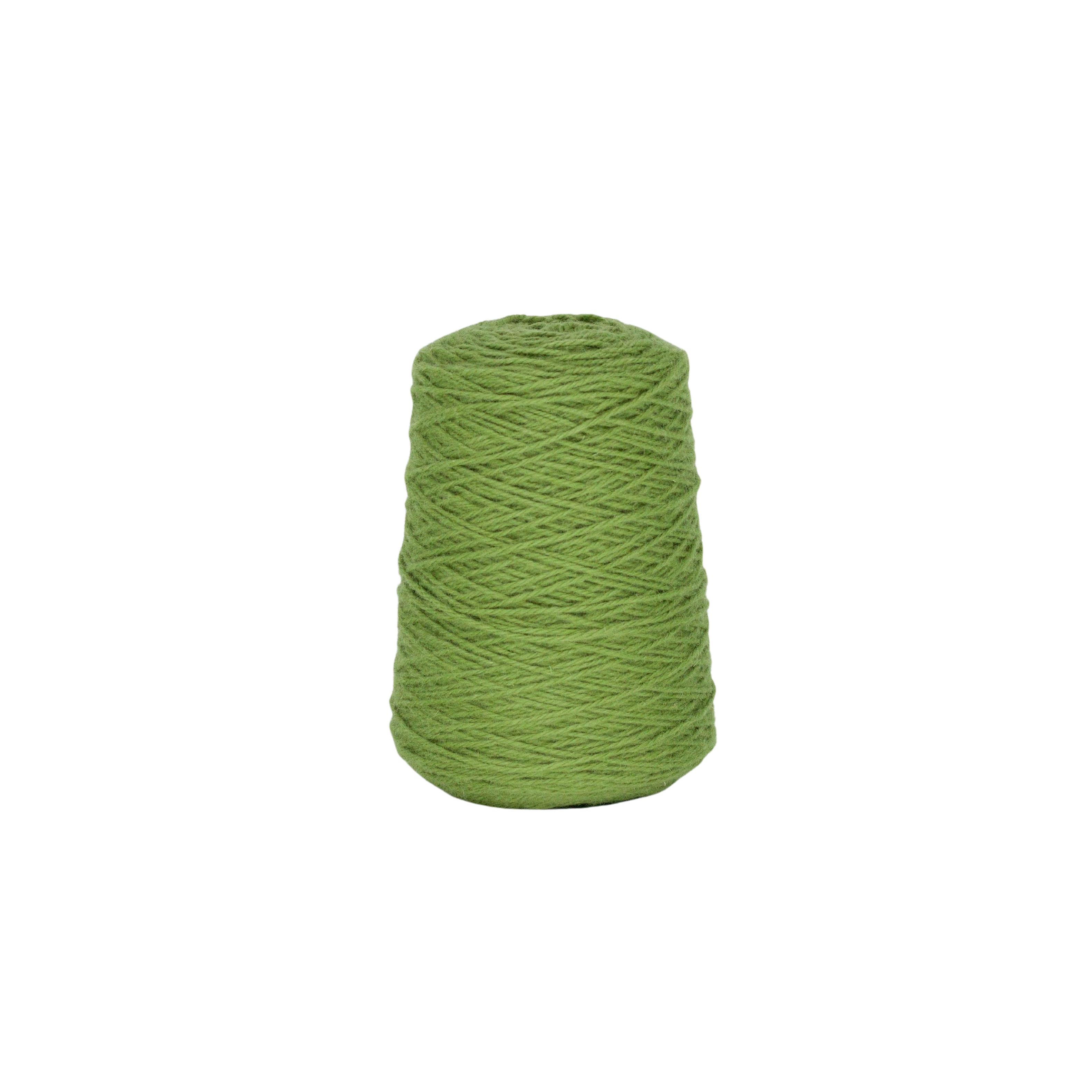 Mary Jane green 100% Wool Tufting Yarn On Cone (153) - Tuftingshop