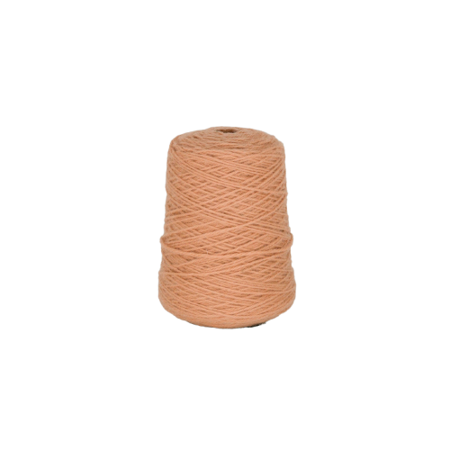 Light apricot 100% Wool Tufting Yarn On Cone (325) - Tuftingshop