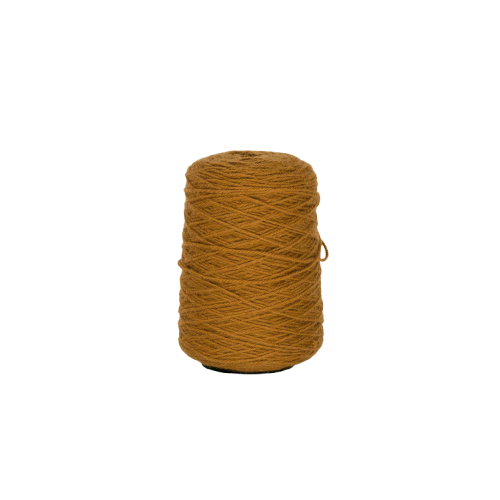 Brown 100% Wool Tufting Yarn On Cone (351) - Tuftingshop