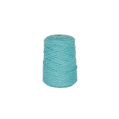 Light blue 100% Wool Tufting Yarn On Cone (296) - Tuftingshop
