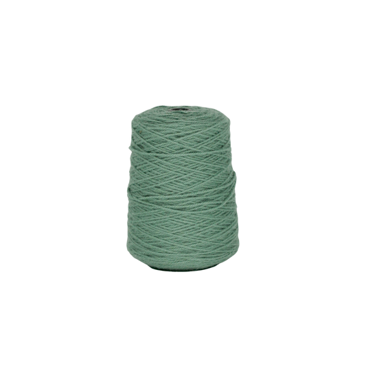 Granite green 100% Wool Tufting Yarn On Cone (206) - Tuftingshop