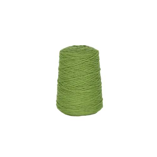 Mary Jane green 100% Wool Tufting Yarn On Cone (153) - Tuftingshop