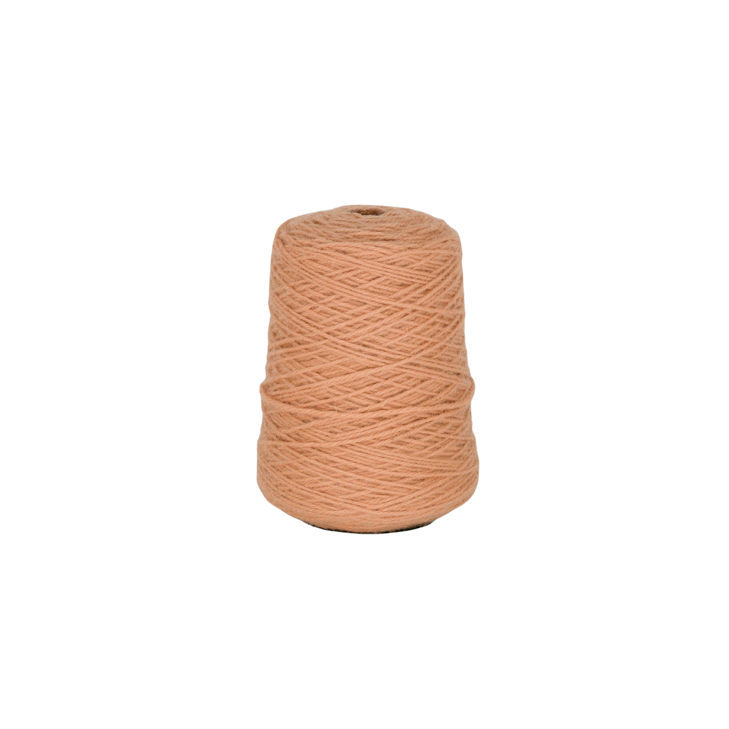 Light apricot 100% Wool Tufting Yarn On Cone (325) - Tuftingshop