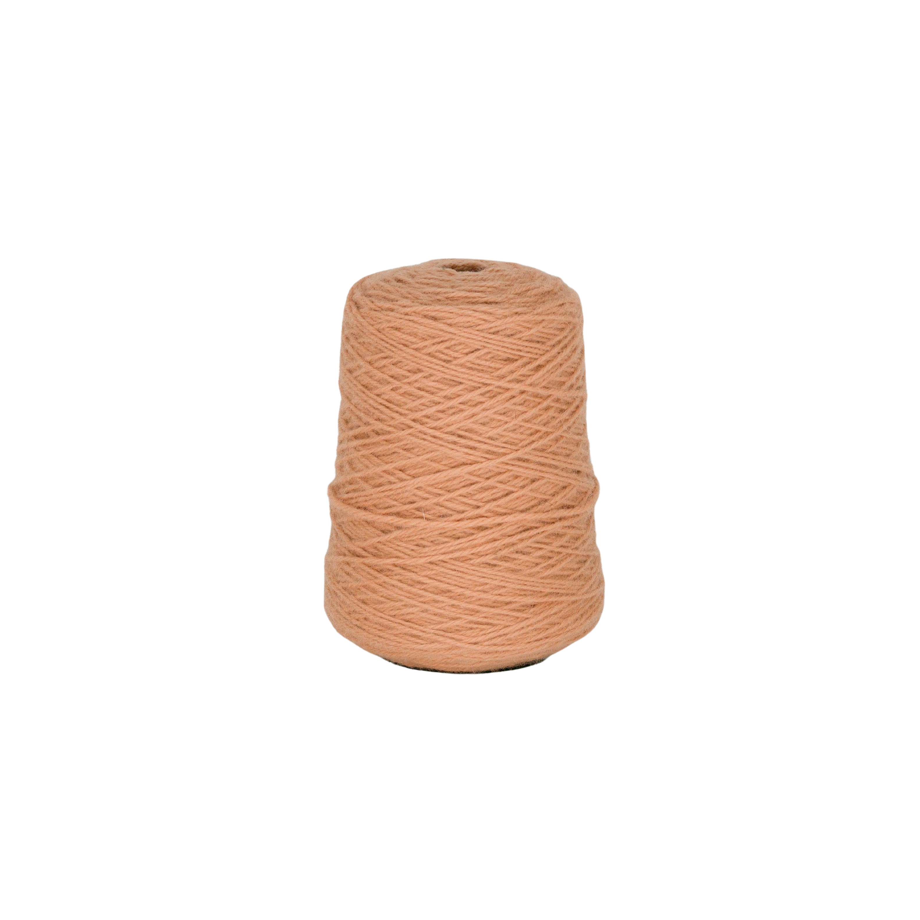 Light apricot 100% Wool Tufting Yarn On Cone (325) - Tuftingshop
