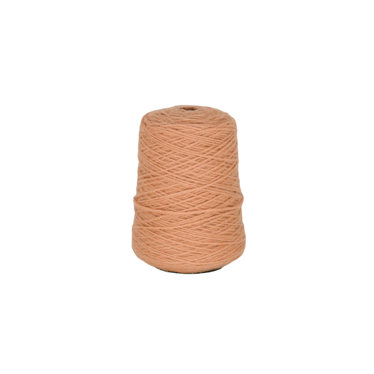 Light apricot 100% Wool Tufting Yarn On Cone (325) - Tuftingshop