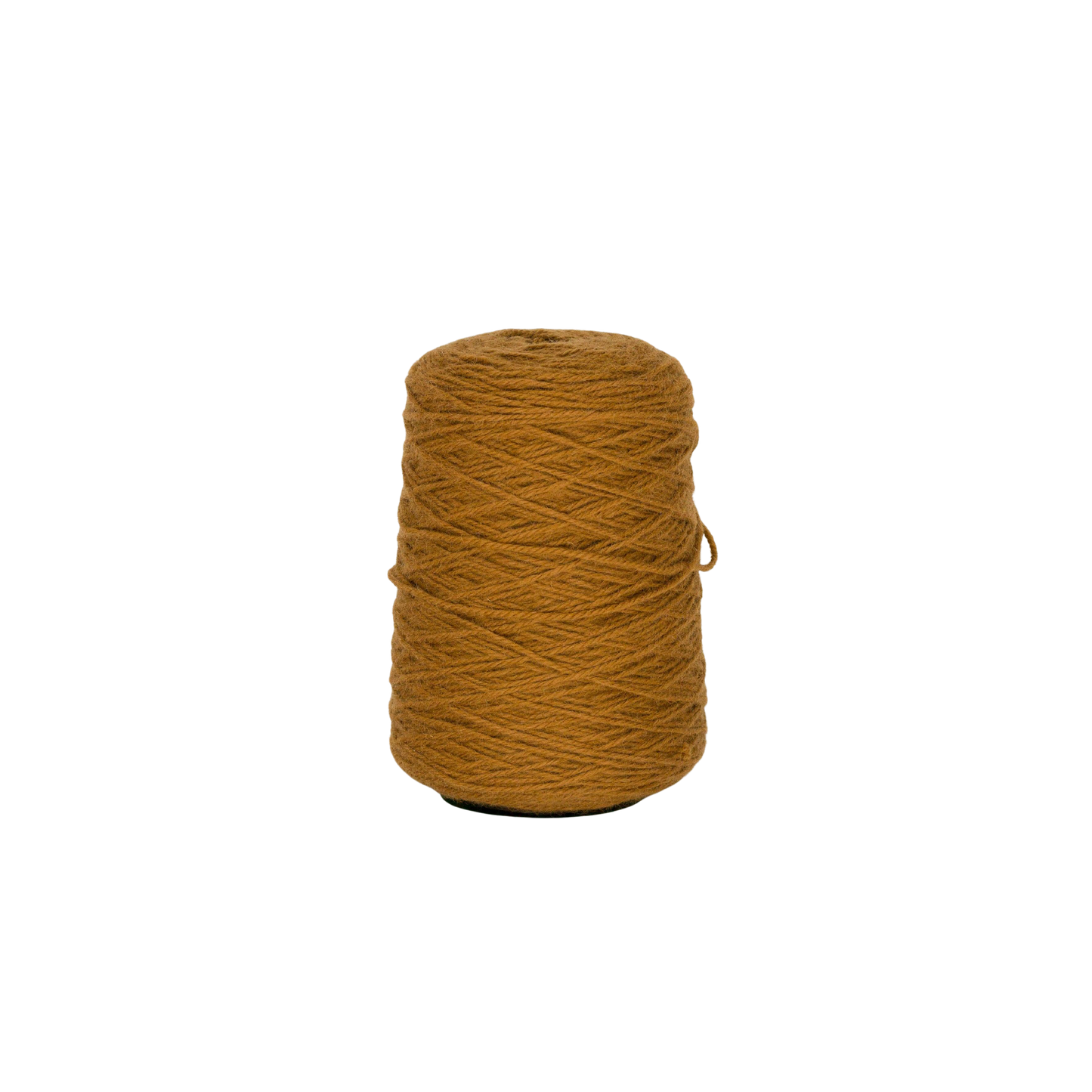 Brown 100% Wool Tufting Yarn On Cone (351) - Tuftingshop