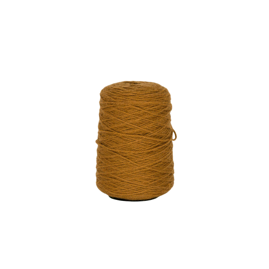 Brown 100% Wool Tufting Yarn On Cone (351) - Tuftingshop
