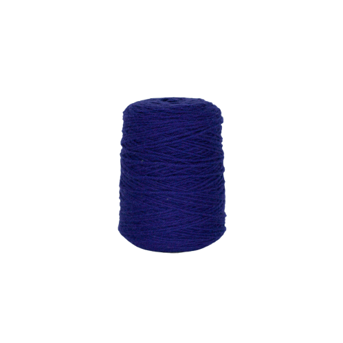 Navy 100% Wool Tufting Yarn On Cone (561) - Tuftingshop