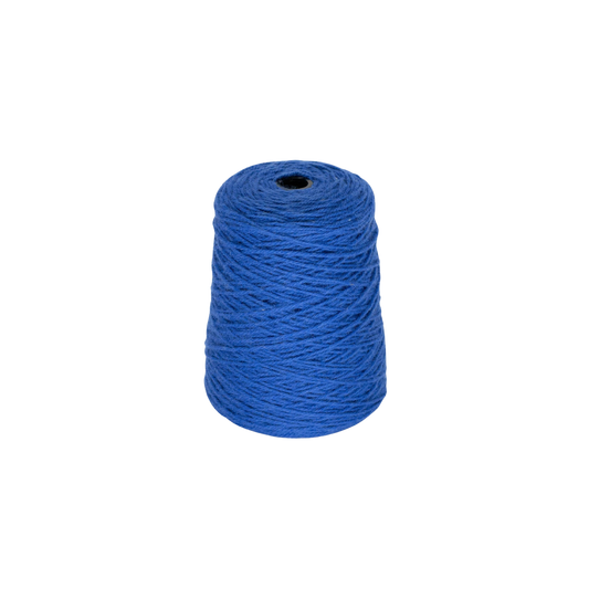 Blue 100% Wool Tufting Yarn On Cone (ARS2K12) - Tuftingshop