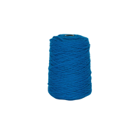 Cobalt Blue 100% Wool Tufting Yarn On Cone (3B15) - Tuftingshop