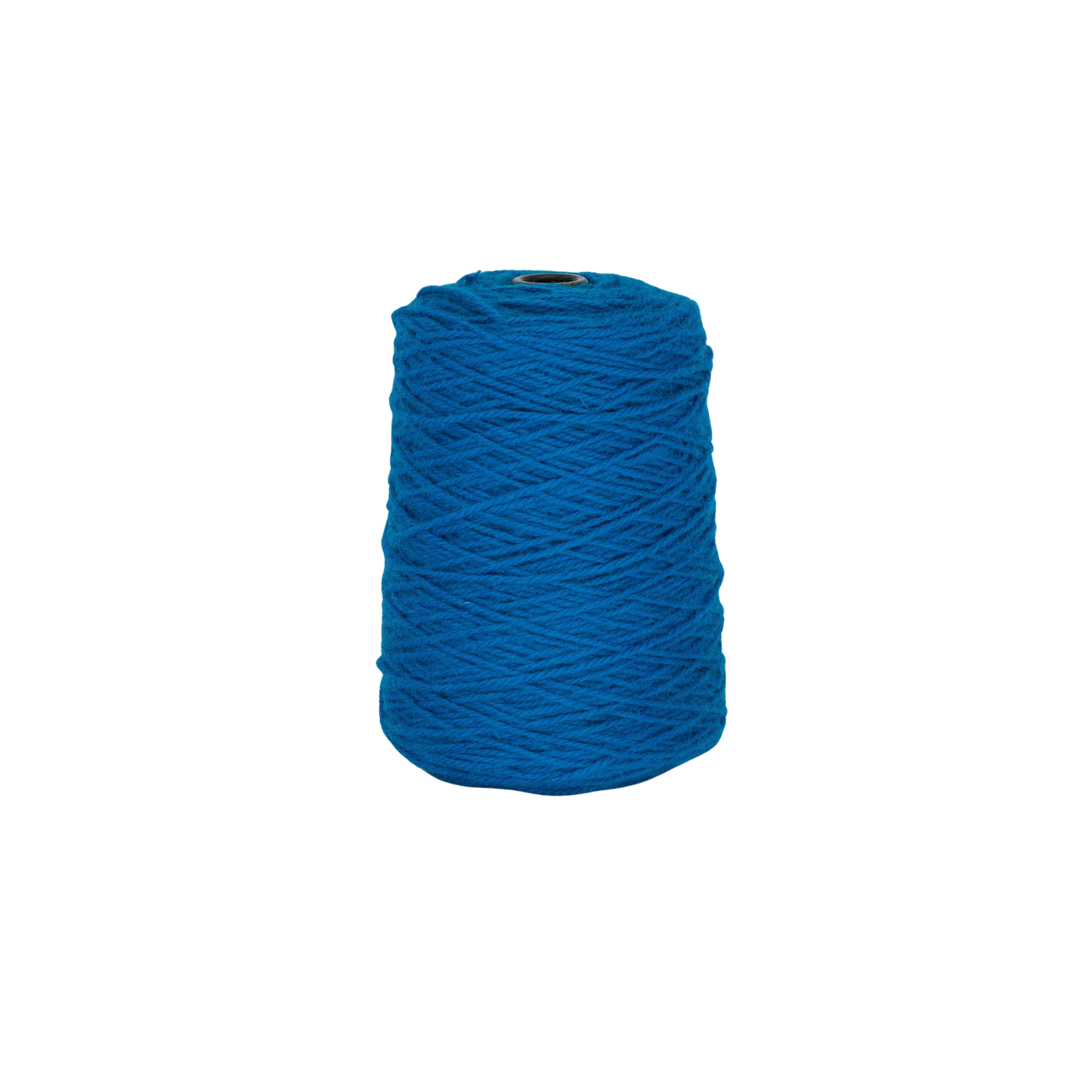 Cobalt Blue 100% Wool Tufting Yarn On Cone (3B15) - Tuftingshop
