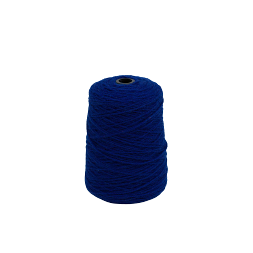 Royal indigo 100% Wool Tufting Yarn On Cone (2j10) - Tuftingshop