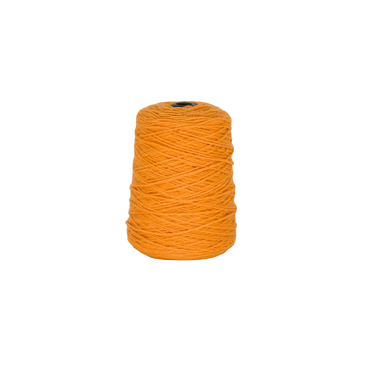 Orange 100% Wool Tufting Yarn On Cone (313) - Tuftingshop