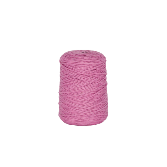 Rose pink 100% Wool Tufting Yarn On Cone (485) - Tuftingshop