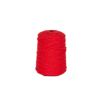 Red 100% Wool Tufting Yarn On Cone (452) - Tuftingshop