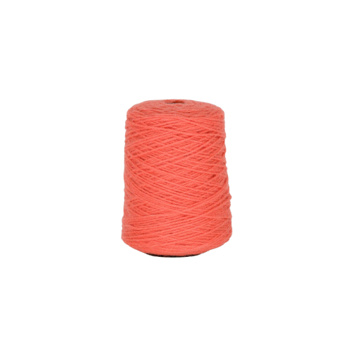 Raw salmon 100% Wool Tufting Yarn On Cone (805c) - Tuftingshop
