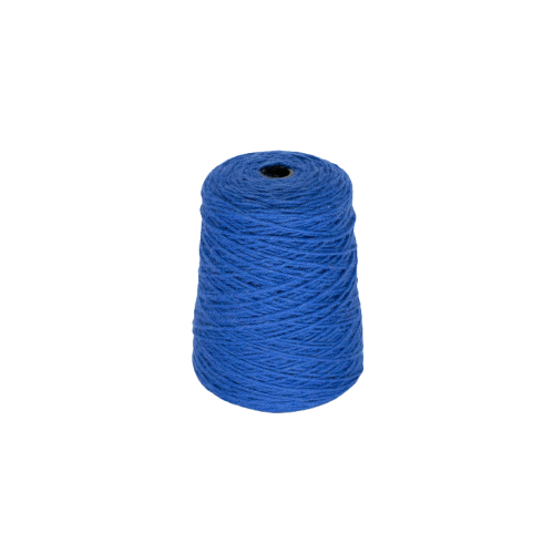 Blue 100% Wool Tufting Yarn On Cone (ARS2K12) - Tuftingshop