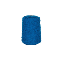 Cobalt Blue 100% Wool Tufting Yarn On Cone (3B15) - Tuftingshop