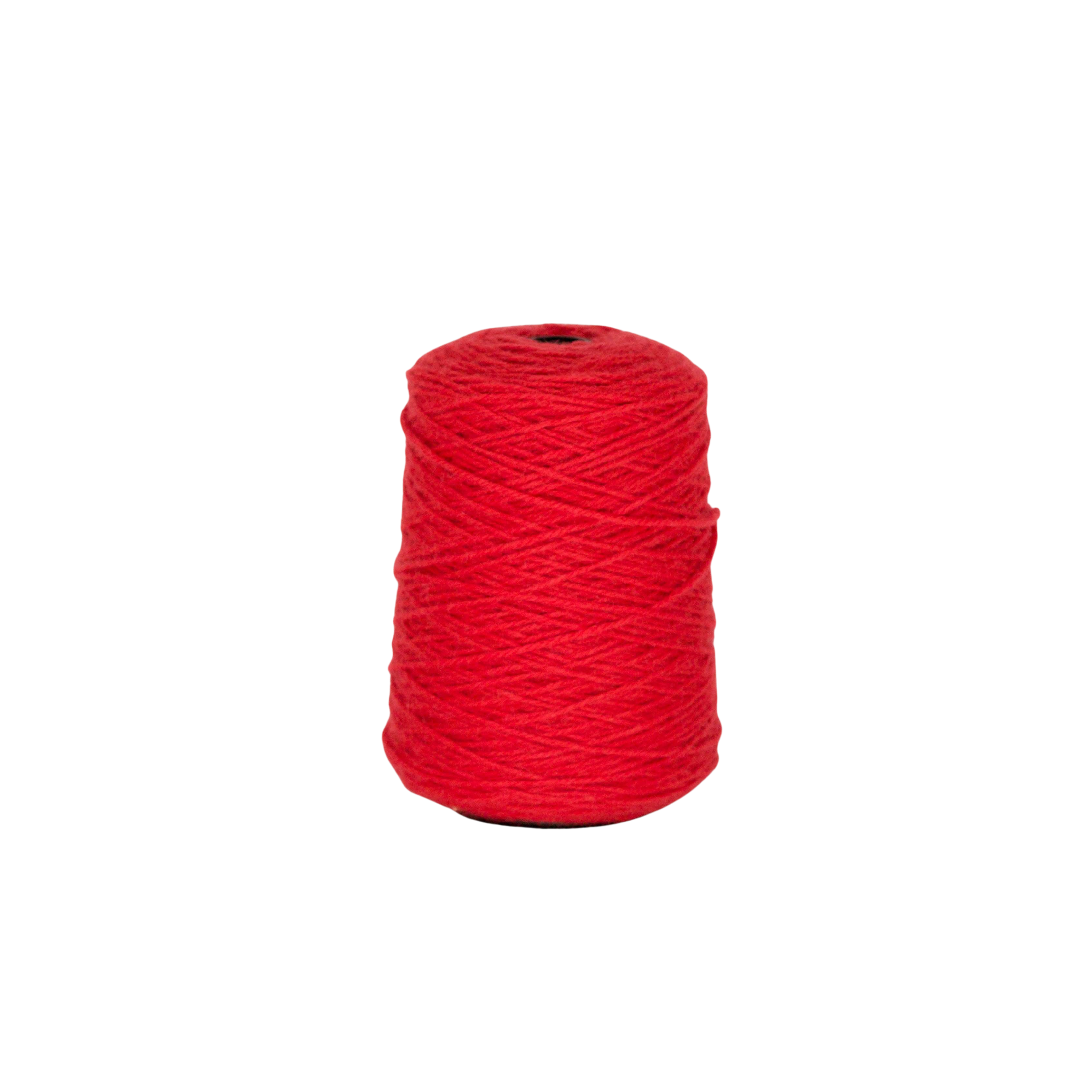 Red 100% Wool Tufting Yarn On Cone (452) - Tuftingshop