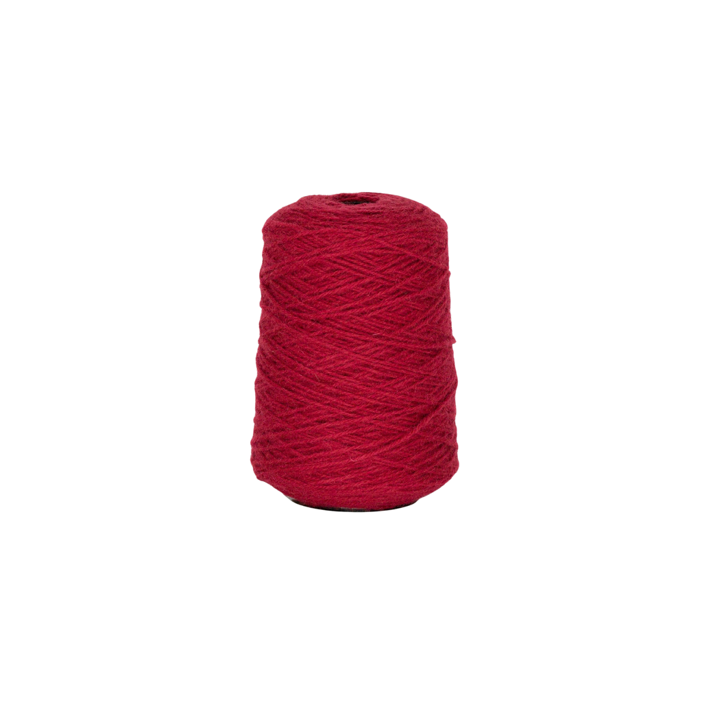 Scarlet red 100% Wool Tufting Yarn On Cone (4A13) – Tuftingshop Scarlet red 100% Wool Tufting Yarn On Cone (4A13) – Tuftingshop