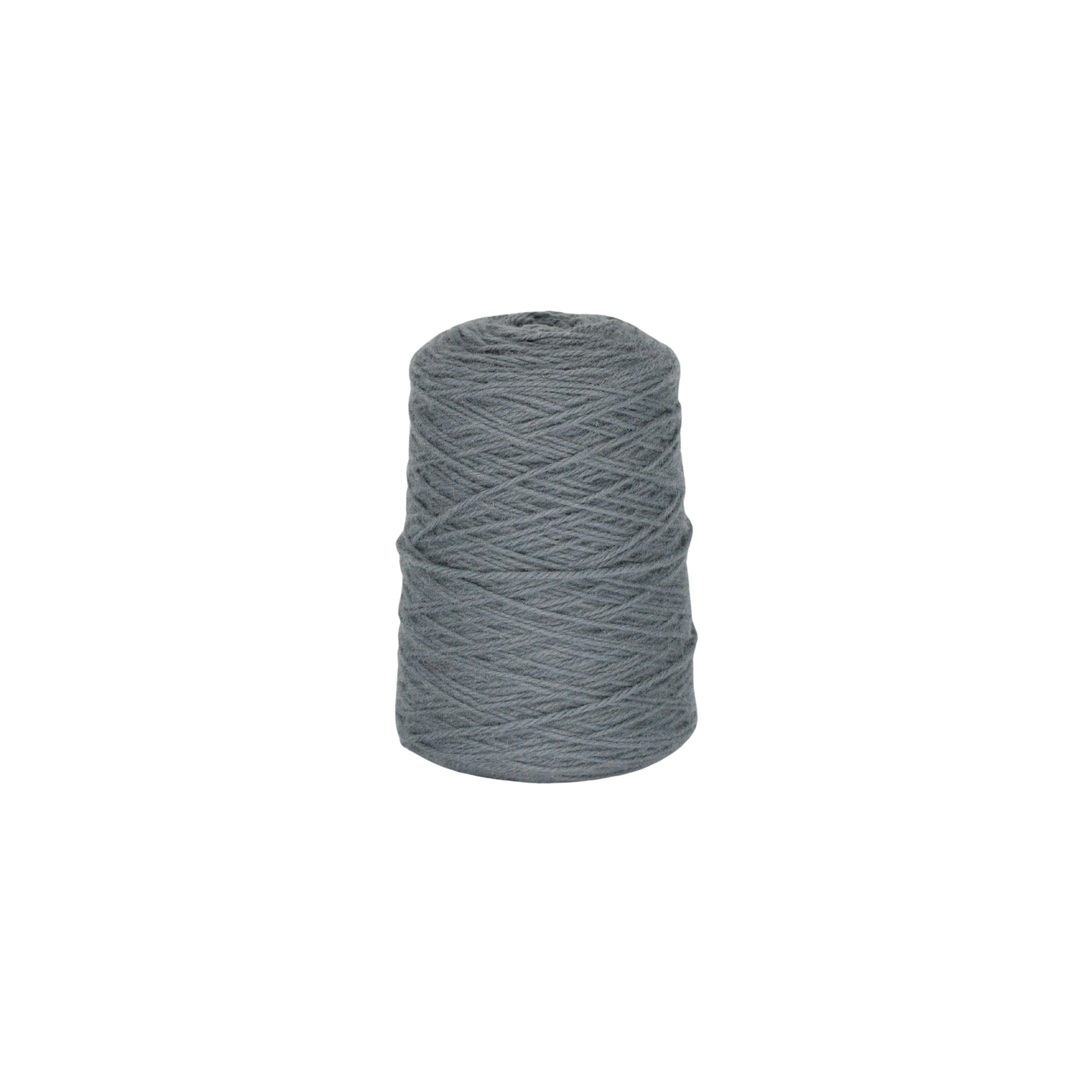 Anchor Grey 100% Wool Tufting Yarn On Cone (113) - Tuftingshop