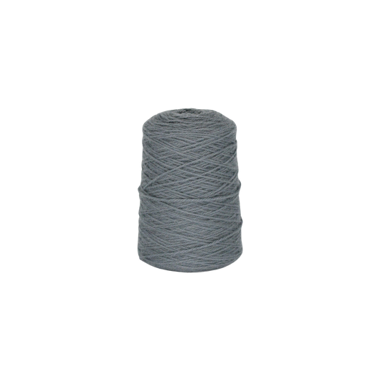 Anchor Grey 100% Wool Tufting Yarn On Cone (113) - Tuftingshop
