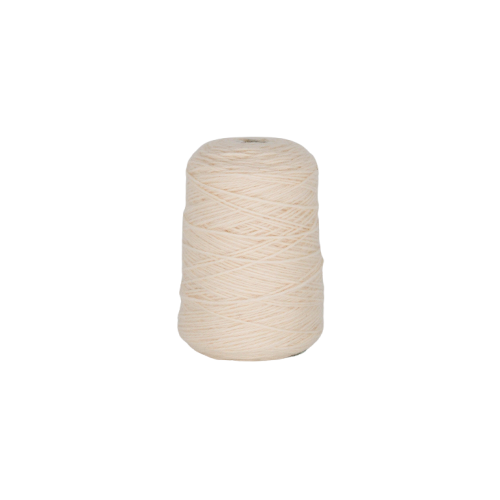 White 100% Wool Tufting Yarn On Cone (000) - Tuftingshop